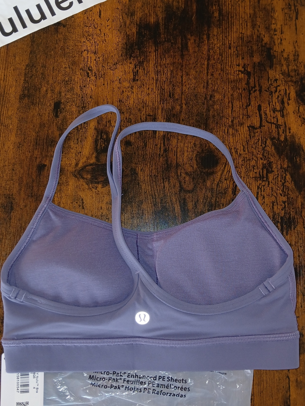 lululemon athletica Women's Lavender Sports Bra - Light Support